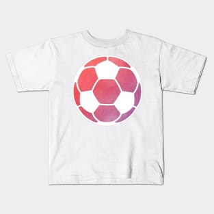 Soccer Ball Multicolored Kids T-Shirt